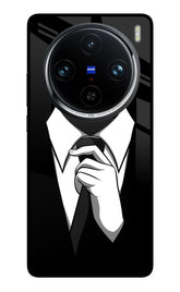 Black Tie Vivo X100 Pro Back Cover